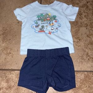 Garanimals Navy Blue Baby Outfit